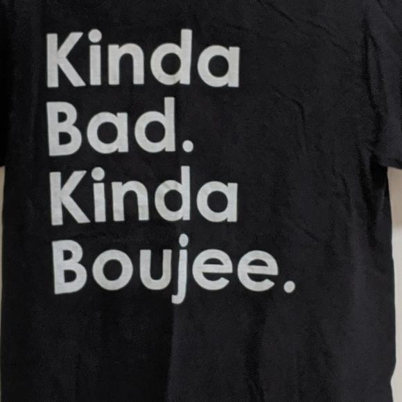 Jerzees Women's Black Short Sleeve Graphic Tee Size Small - Picture 2 of 6